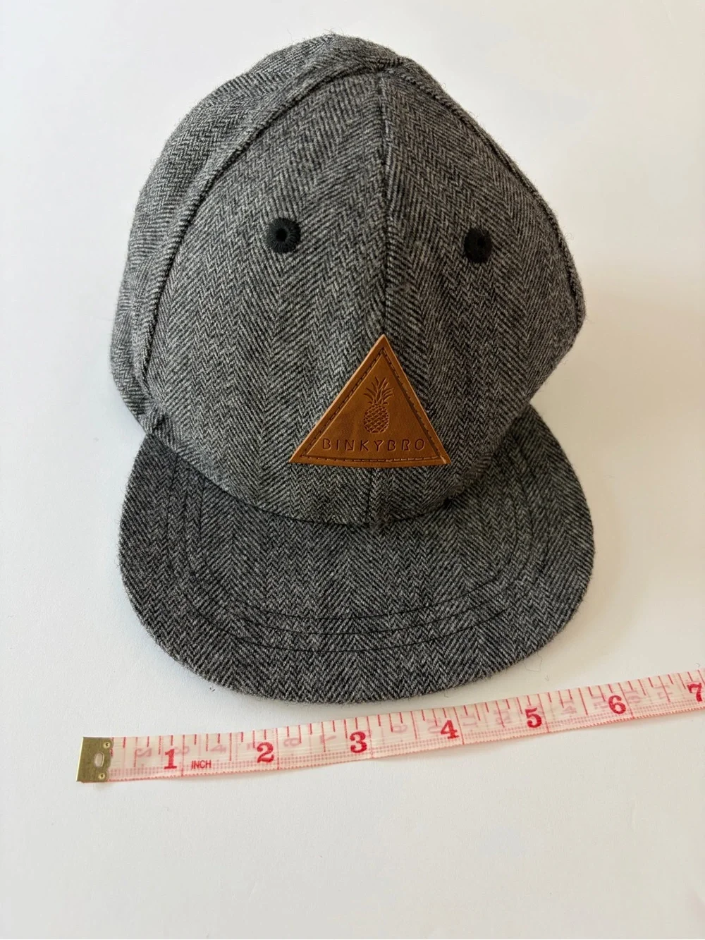 Binky Bro Infant Baby Snap Back Hat Adjustable Wool Cap Perfect for Fall Winter
